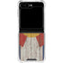 Colorado Flag Dark Wood Galaxy Z Flip6 Clear Case